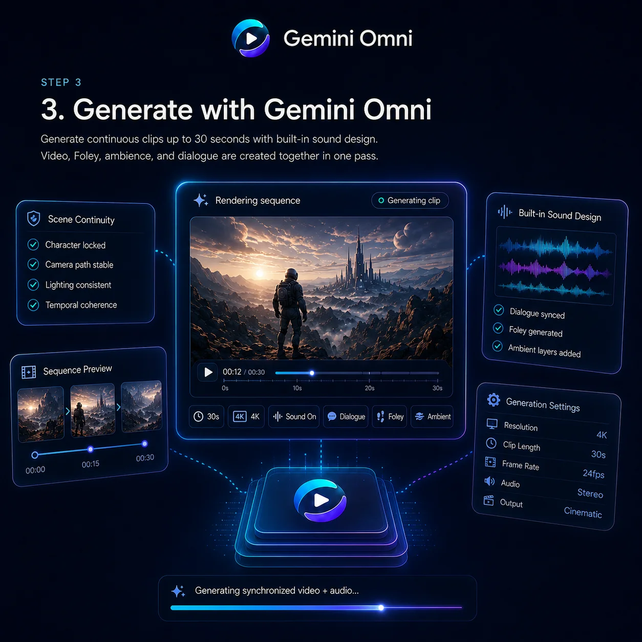 Generate with Gemini Omni