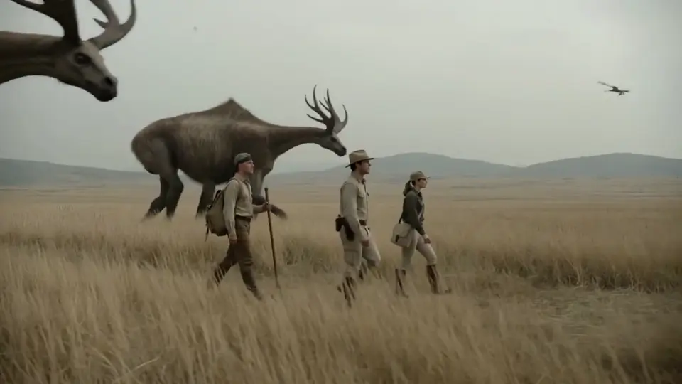 Une expédition animalière préhistorique